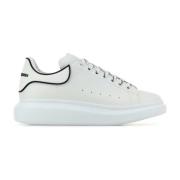 Witte leren sneakers met hak Alexander McQueen , White , Heren