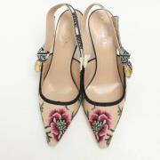 Pre-owned Raffia heels Dior Vintage , Multicolor , Dames