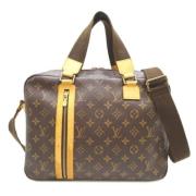 Pre-owned Canvas louis-vuitton-bags Louis Vuitton Vintage , Brown , Da...