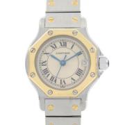 Pre-owned Metal watches Cartier Vintage , Yellow , Dames