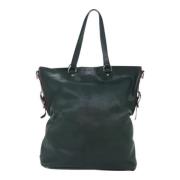 Pre-owned Leather prada-bags Prada Vintage , Green , Dames