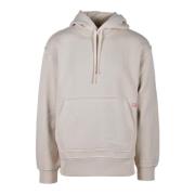 Katoenmix Sweatshirt Diesel , Beige , Heren