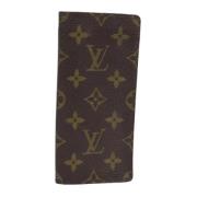 Pre-owned Canvas wallets Louis Vuitton Vintage , Brown , Dames