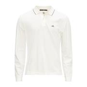 Klassieke Polo Shirt C.p. Company , White , Heren