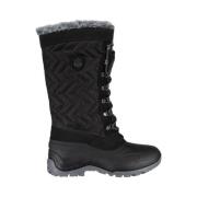 Zwarte Waterdichte Winterlaarzen CMP , Black , Dames