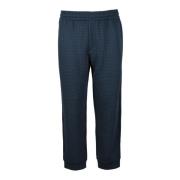 Elegante broek met polyester en elasthaan Emporio Armani , Blue , Here...