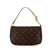 Pre-owned Canvas louis-vuitton-bags Louis Vuitton Vintage , Brown , Da...