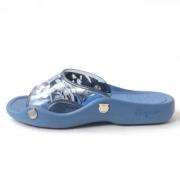 Pre-owned Plastic sandals Salvatore Ferragamo Pre-owned , Blue , Dames