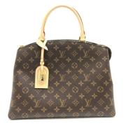 Pre-owned Canvas handbags Louis Vuitton Vintage , Brown , Dames