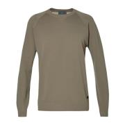 Heren Katoenmix Technische Sweater Liu Jo , Green , Heren