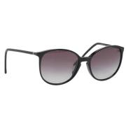 Pre-owned Plastic sunglasses Chanel Vintage , Black , Dames