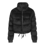 Zwarte jas voor vrouwen Aw24 Moncler , Black , Dames