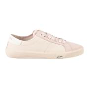 Leren sneakers met rubberen zool Diesel , Pink , Dames