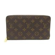 Pre-owned Canvas wallets Louis Vuitton Vintage , Brown , Dames