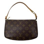 Pre-owned Canvas louis-vuitton-bags Louis Vuitton Vintage , Brown , Da...