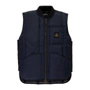 Originele Gewatteerde Vest met Ritszak RefrigiWear , Blue , Heren