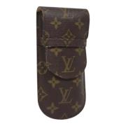 Pre-owned Canvas home-office Louis Vuitton Vintage , Brown , Dames