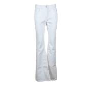 Katoen Elastaan Broek Givenchy , White , Dames