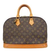 Pre-owned Canvas louis-vuitton-bags Louis Vuitton Vintage , Brown , Da...