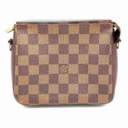 Pre-owned Fabric handbags Louis Vuitton Vintage , Brown , Dames