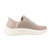 Flex Sneakers voor vrouwen Skechers , Brown , Dames