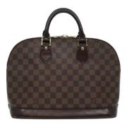 Pre-owned Canvas louis-vuitton-bags Louis Vuitton Vintage , Brown , Da...