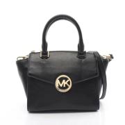 Pre-owned Leather handbags Michael Kors Pre-owned , Black , Dames