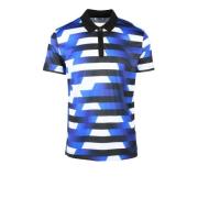 Polyester Polo Shirt Bikkembergs , Multicolor , Heren