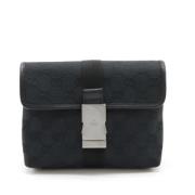 Pre-owned Canvas gucci-bags Gucci Vintage , Black , Dames