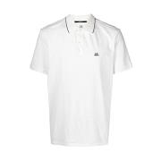 Stijlvolle Polo Shirt voor Mannen C.p. Company , White , Heren