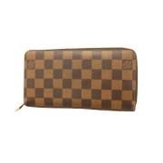 Pre-owned Canvas wallets Louis Vuitton Vintage , Brown , Dames