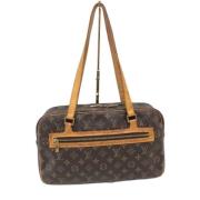 Pre-owned Canvas louis-vuitton-bags Louis Vuitton Vintage , Brown , Da...