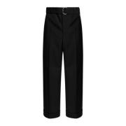 Geplooide broek Jil Sander , Black , Heren