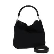 Pre-owned Nylon gucci-bags Gucci Vintage , Black , Dames