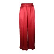 Trousers Semicouture , Red , Dames