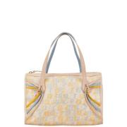 Pre-owned Canvas handbags Fendi Vintage , Beige , Dames