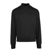 Zwarte Sweatshirt voor Heren Bikkembergs , Black , Heren