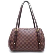 Pre-owned Canvas handbags Louis Vuitton Vintage , Brown , Dames