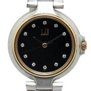 Pre-owned Metal watches Dunhill Pre-owned , Black , Dames