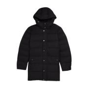 Gewatteerde donsparka Brooks Brothers , Black , Heren