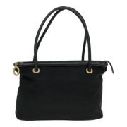 Pre-owned Nylon totes Celine Vintage , Black , Dames