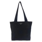 Pre-owned Canvas prada-bags Prada Vintage , Black , Dames