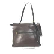 Pre-owned Leather shoulder-bags Louis Vuitton Vintage , Brown , Dames