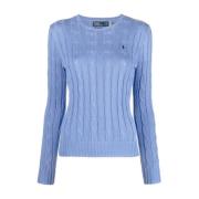 Lichtblauwe Sweater Collectie Polo Ralph Lauren , Blue , Dames