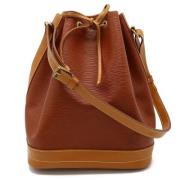 Pre-owned Leather shoulder-bags Louis Vuitton Vintage , Brown , Dames