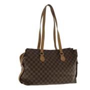 Pre-owned Canvas totes Louis Vuitton Vintage , Brown , Dames