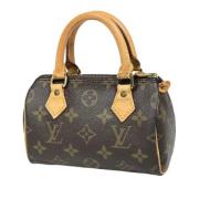 Pre-owned Canvas louis-vuitton-bags Louis Vuitton Vintage , Brown , Da...