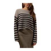 Bruine Sweaters & Vesten Imeny Drykorn , Multicolor , Dames