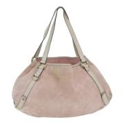 Pre-owned Canvas totes Gucci Vintage , Pink , Dames