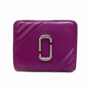 Pre-owned Leather wallets Marc Jacobs Pre-owned , Purple , Dames